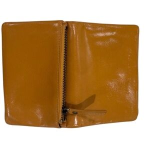 New Mustard Yellow Leather Wallet status anxiety leather